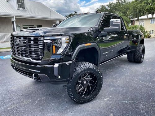 2024 GMC Sierra 3500HD DUALLY DENALI ULTIMATE 3500 LIFTED FUEL NITTO 37s, US $109,890.00, image 10