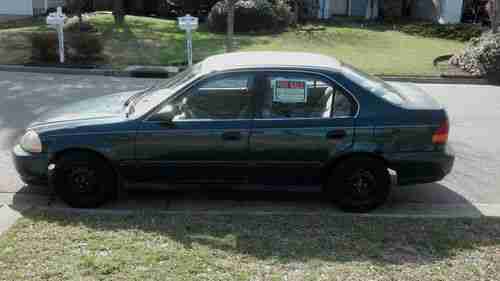97 Honda Civic No Reserve! Lke Nissan Toyota Mazda Kia Scion 1996 1997 1998 1999, image 2
