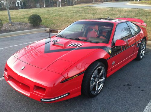 1988 pontiac fierro gt 2.8l hot rod