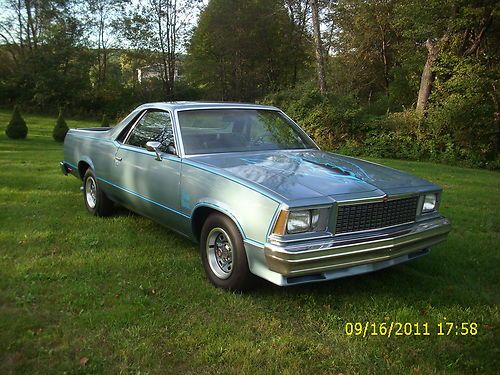 1979 chevrolet el camino royal knight standard cab pickup 2-door 5.7l