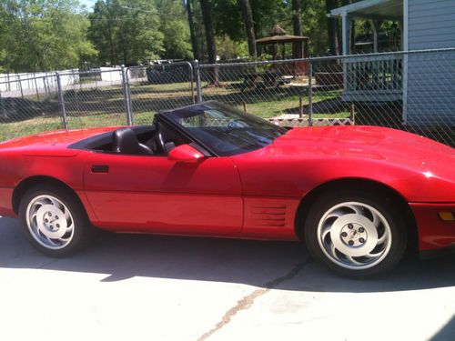 1994 corvette convertible 6spd