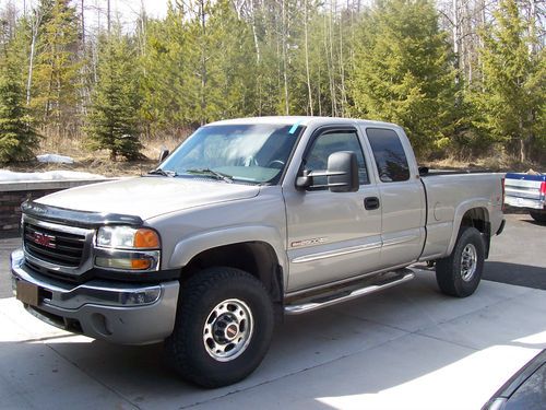 2006 gmc sierra 2500 hd extended cab pickup truck