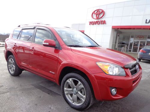 2010 rav4 sport 4x4 3.5l 6 cylinder moonroof rear camera toyota certified