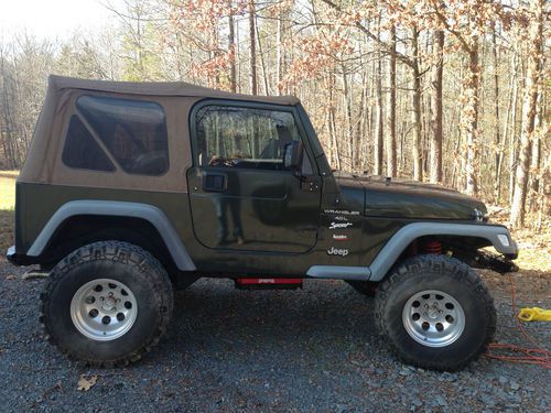 1998 jeep wrangler sport sport utility 2-door 4.0l 5 speed manual