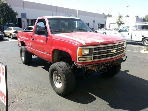 1990 chevrolet k1500 wt standard cab pickup 2-door 5.0l