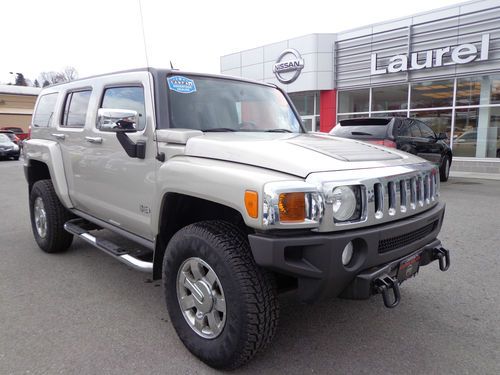2007 hummer h3 3.7l i5 cylinder awd moonroof leather 94k clean carfax video