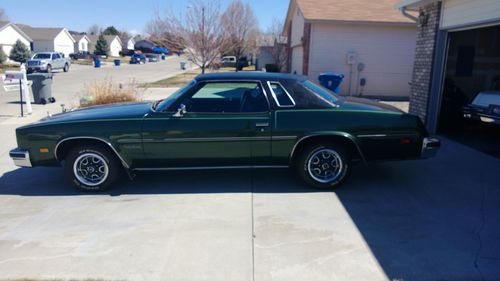 1976 oldsmobile cutlass colonnade s coupe 2-door 5.7l