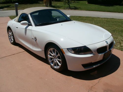 2007 bmw z4 roadster 3.0i convertible 2-door 3.0l 15,990 miles