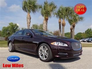 2011 jaguar xjl navigation/pano roof &amp; much more! caviar/london only 14k miles