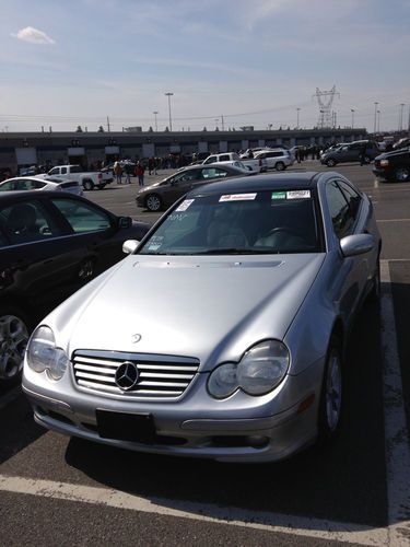 2002 mercedes-benz c230 kompressor coupe 2-door 2.3l