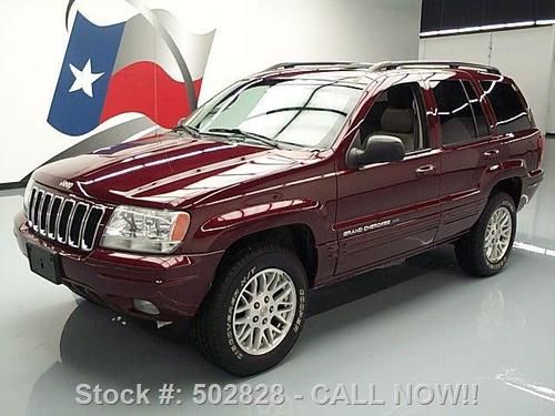 2003 jeep grand cherokee ltd 4x4 leather sunroof 68k mi texas direct auto