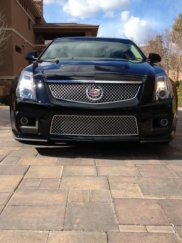 2009 cadillac cts v sedan 4-door 6.2l