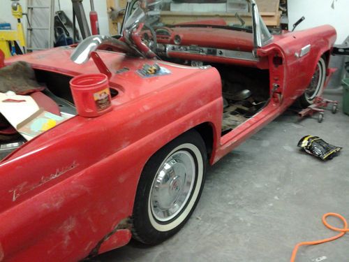 1955 ford thunder bird convertible no reserve