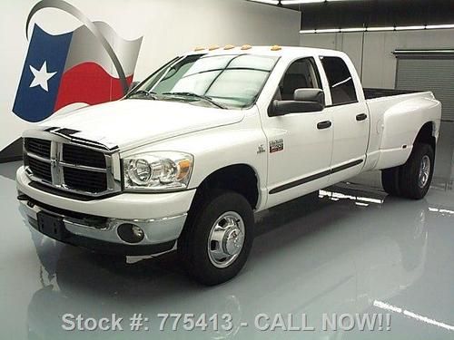 2007 dodge ram 3500 slt crew diesel dually 4x4 6spd 46k texas direct auto