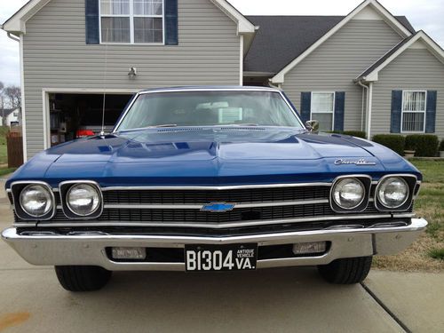 1969 chevrolet chevelle v8 350 2dr