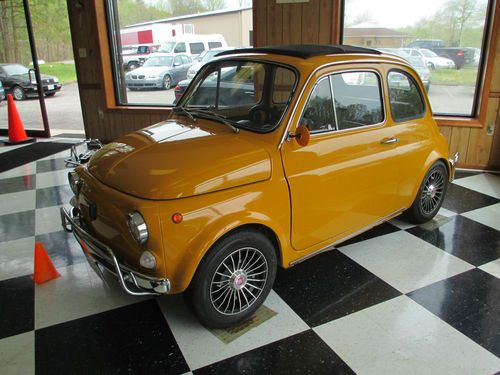 1971 fiat 500l  750cc guerrera  engine built in ramacca 78,097 kkilometers