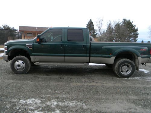 2008 f350 dually 4x4 king ranch crewcab longbed  6.4 diesel