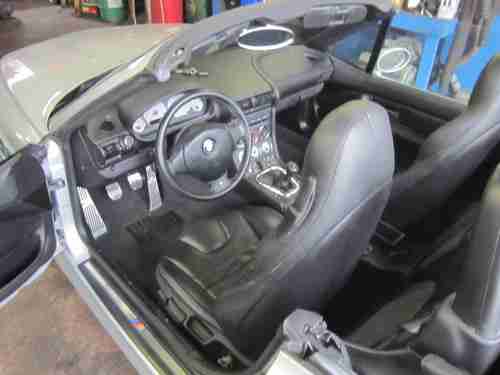 2002 BMW M Roadster S54 24k miles very nice car Sandy Flood Runs and Drives NJ, image 5