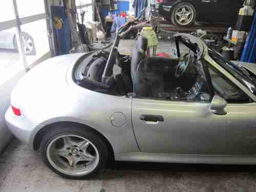 2002 BMW M Roadster S54 24k miles very nice car Sandy Flood Runs and Drives NJ, image 6