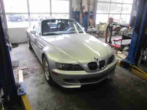 2002 BMW M Roadster S54 24k miles very nice car Sandy Flood Runs and Drives NJ, image 7