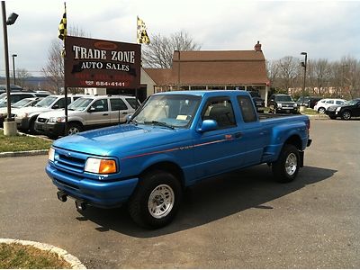 No reserve 4x4 runs great clean good tires ford ranger splash cd player