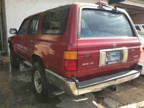 1995 Toyota 4Runner SR5 Sport Utility 4-Door 3.0L, US $2,650.00, image 4