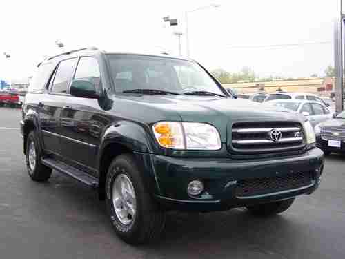 2002 TOYOTA SEQUOIA LIMITED SPORT UTILITY 4 DOOR 4.7L, US $12,500.00, image 3