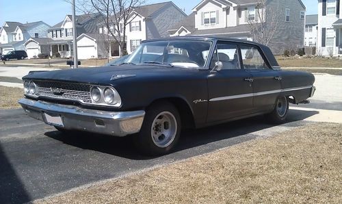 1963 ford galaxie base 4.7l sedan