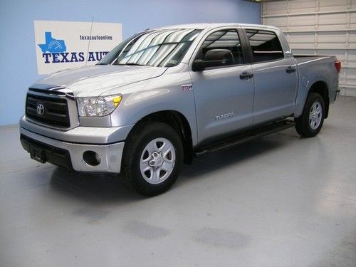 We finance!!!  2010 toyota tundra crewmax sr5 5.7 v8 auto rcamera tow xm 1 owner