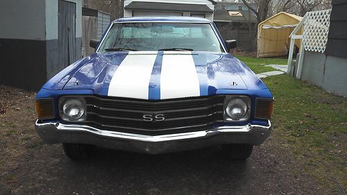 1972 chevy el camino project
