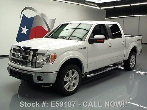 2010 ford f-150 lariat 4x4 sunroof nav rear cam 17k mi texas direct auto