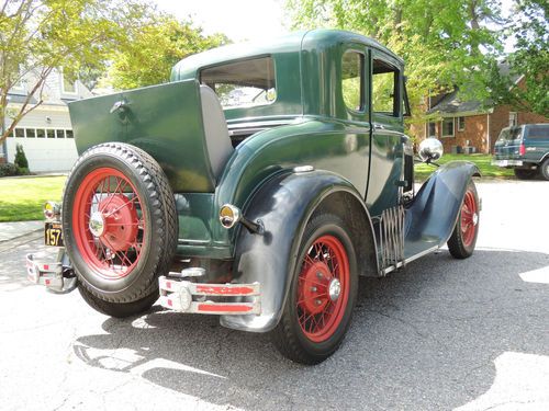 1930 ford model a 5 window coupe all steel hot rod custom orignal