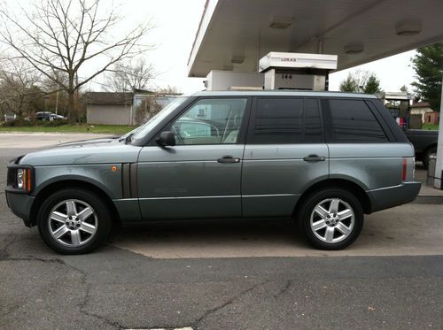 2003 land rover range rover hse - suv - beautiful - navigation - no reserve!!!!