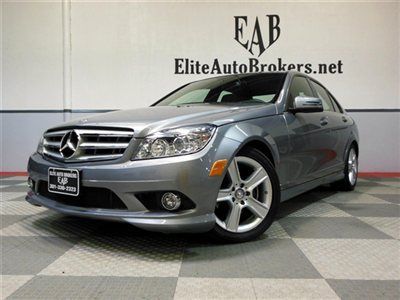 2010 c300 4matic sport 16k navigation-p01 pkg-sat radio-carfax certified