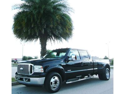 Ford f350 crew cab dually lariat **powerstroke turbo diesel** low reserve**