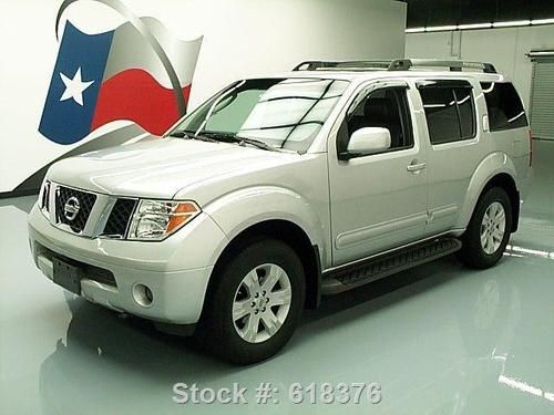 2006 nissan pathfinder le 4x4 7-pass sunroof dvd 67k mi texas direct auto