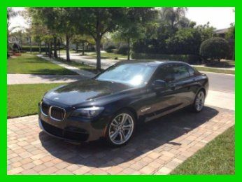 2011 bmw 750li luxury turbo 4.4l v8 sedan premium sunroof navigation bluetooth