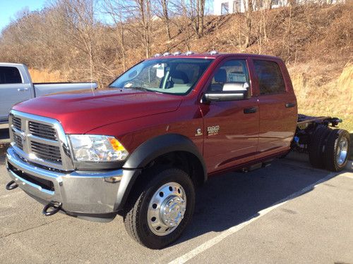 2012 ram 4500 4wd crew cab 173" wb 60" ca st