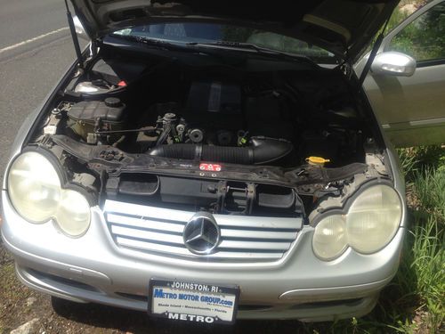 Mercedes-Benz C230 Kompressor Coupe 2-Door 1.8L 2003 supercharged turbo, US $4,895.00, image 12