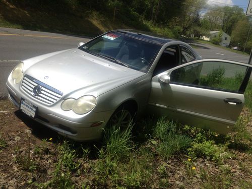 Mercedes-Benz C230 Kompressor Coupe 2-Door 1.8L 2003 supercharged turbo, US $4,895.00, image 13