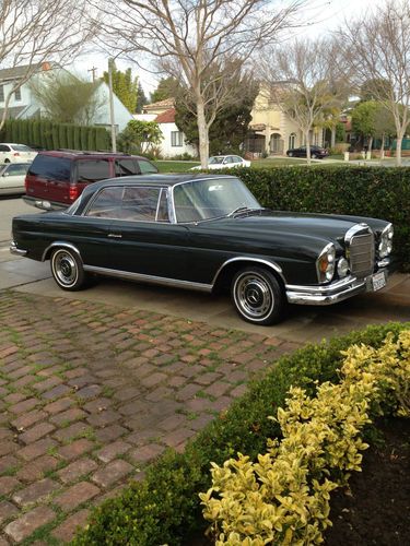 1966 mercedes-benz 250se coupe