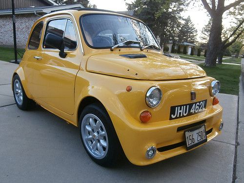 1972 fiat 500 f - right hand drive