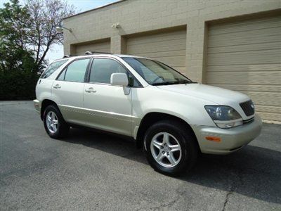 2000 lexus rx300 awd/loaded!nice!pearl white!wow!look!warranty!