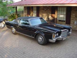 1970 lincoln continental mark iii 2 door coupe, original 9,712 miles, 1 owner!