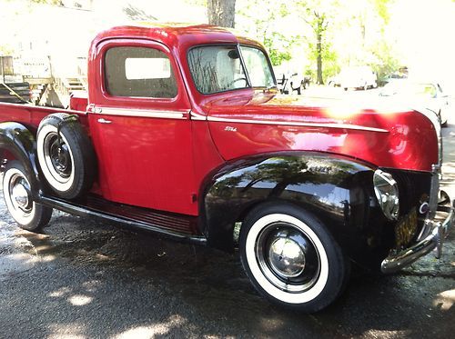 1940 ford half ton pickup restored original aaca winner