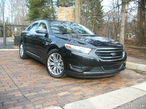 2013 taurus limited.no reserve.leather/navi/moon/blis/camera/sensor/sony/rebuilt