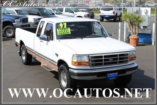 1997 ford f250 7.3l diesel one owner ca truck 92k miles!