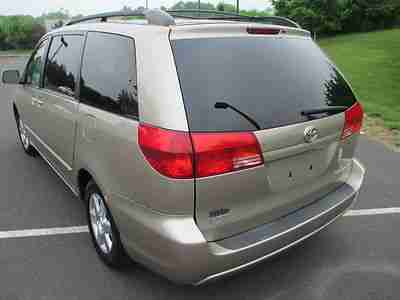 2004 TOYOTA SIENNA XLE ONE OWNER HEATED SEATS SUNROOF 7 PASSENGER DVD NO RESERVE, image 7