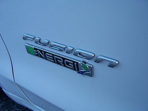 2013 FORD FUSION ENERGI HYBRID ELECTRIC PERAL WHITE WTH NAVIGATION FREE SHIPPING, US $45,085.00, image 8