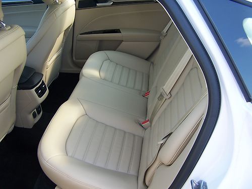 2013 FORD FUSION ENERGI HYBRID ELECTRIC PERAL WHITE WTH NAVIGATION FREE SHIPPING, US $45,085.00, image 11